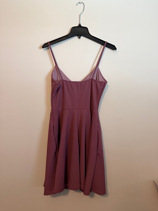 Windsor Dusty Rose Spaghetti-Strap Skater Dress size medium NWT - Picture 3 of 9